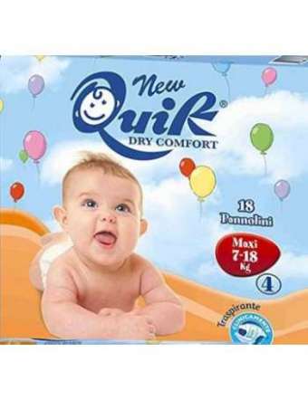 QUIK PANNOLINI MAXI 7-18 KG PZ 18