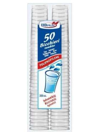 DOPLA BICCHIERI TUMBLER 355 ML 50 PZ