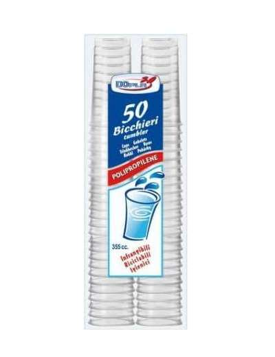 DOPLA BICCHIERI TUMBLER 355 ML 50 PZ