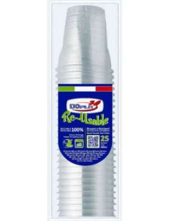 DOPLA BICCHIERI DIAMANT 600 ML 25 PZ
