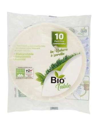 BIO TABLE PIATTI PIZZA 10PZ FC