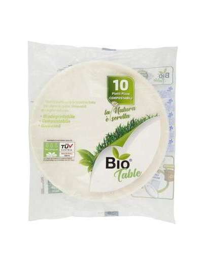 BIO TABLE PIATTI PIZZA 10PZ FC