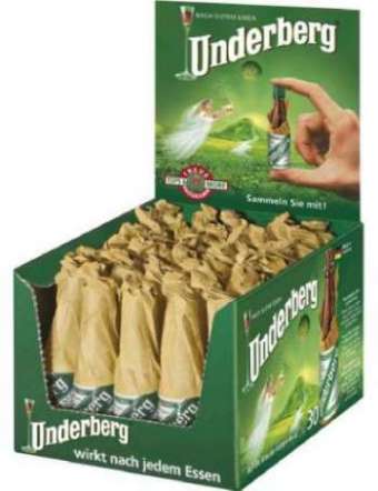 AMARO UNDERBERG MIGNON 20 ML X 12 BT