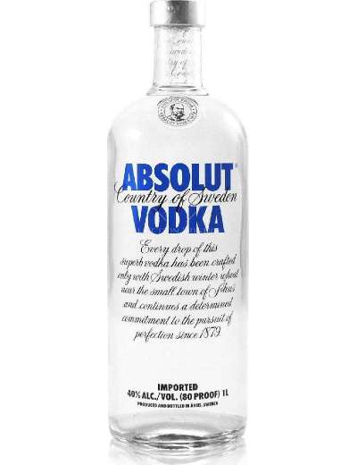 ABSOLUT VODKA BIANCA 40% 1 LT