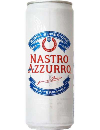 BIRRA NASTRO AZZURRO LATTINA 33 CL X 2
