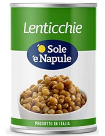 O SOLE E NAPULE LENTICCHIE LESSATE GR 400