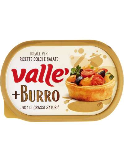 VALLE'MARGARINA &BURRO GR 250