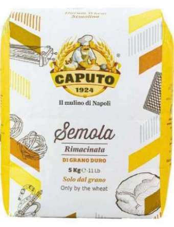 CAPUTO SEMOLA DI GRANO DURO RIMACINATA KG 5