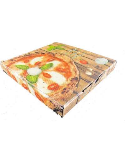 SCATOLA PIZZA CHIUSURA ITALIANA 33X33 H3.5 PZ 100