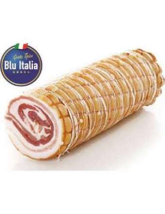 BLU ITALIA PANCETTA ARROTOLATA CON CARTA AROMI NATURALI SFUSA KG 3