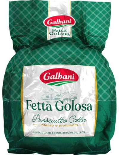 GALBANI PROSCIUTTO COTTO FETTA GOLOSA KG 9