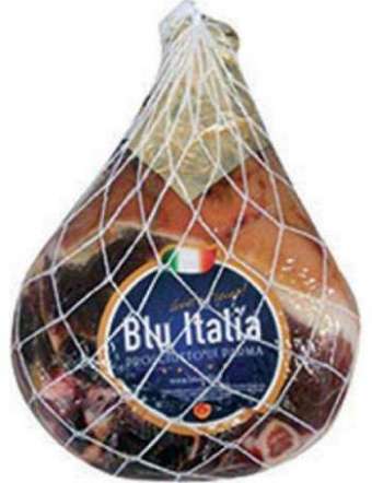 BLU ITALIA PROSCIUTTO CRUDO SENZA OSSO RISERVA ADDOBBO KG 8