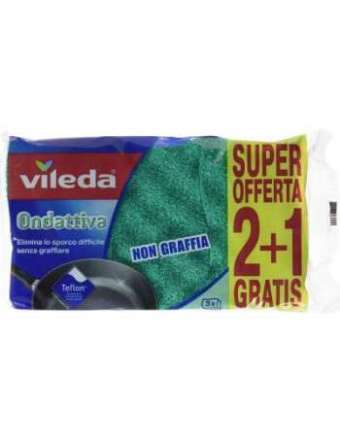 VILEDA SPUGNA ONDATTIVA MILLEUSI X2