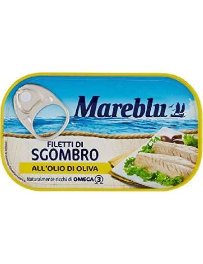MAREBLU' SGOMBRO OLIO D'OLIVA GR 90