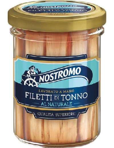 NOSTROMO FILETTI TONNO NATURALE GR 180