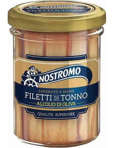 NOSTROMO FILETTI TONNO OLIO D'OLIVA GR 180