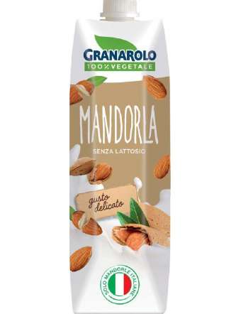GRANAROLO MANDORLA BEVANDA VEGETALE UHT BRIK LT 1
