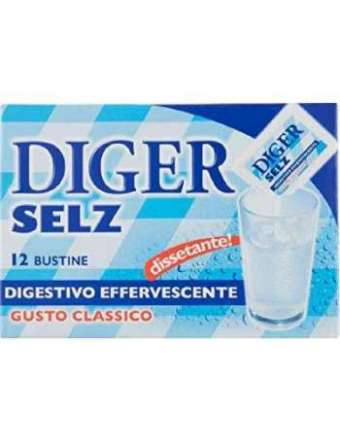 DIGER SELZ CLASSICO SAN PELLEGRINO IN SCATOLA DA 12 BUSTINE