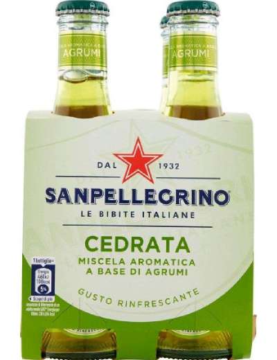 SAN PELLEGRINO CEDRATA 4X20 CL