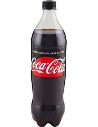 COCA COLA ZERO PET LT 1