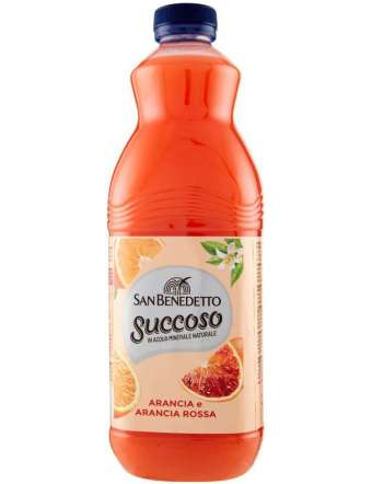 SAN BENEDETTO SUCCOSO ARANCIA ROSSA PET LT 1
