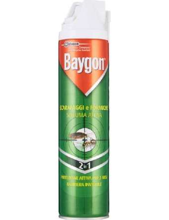 BAYGON SCHIUMA ATTIVA SCARAFAGGI & FORMICHE ML 400