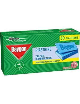 BAYGON PIASTRINE TARME ANTI ZANZARE PZ 30