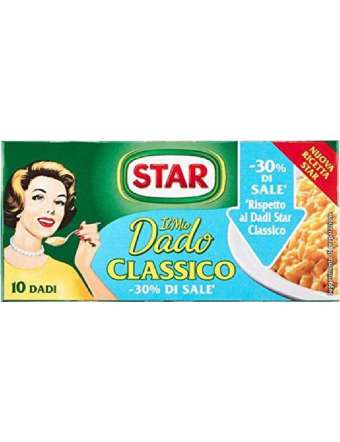STAR DADO CLASSICO -30% SALE 10 CUBI GR 100