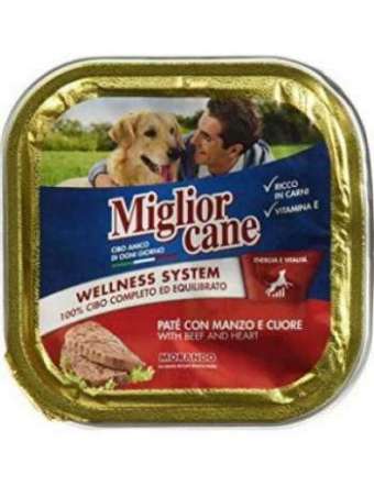 MIGLIORCANE PATE' MANZO E CUORE GR 150