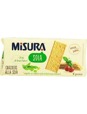MISURA CRACKERS SOIA CONFEZIONE GR 400