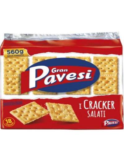 PAVESI CRACKERS SALATI GR 560