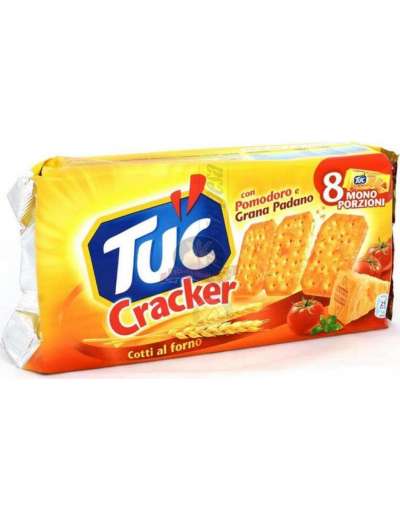 SAIWA TUC CRACKERS POMODORO E GRANA PADANO CONFEZIONE GR 250