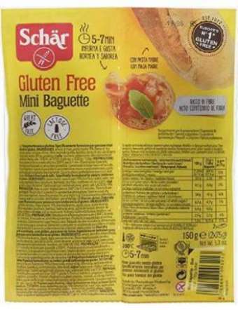 DR SCHAR MINI BAGUETTE DUO 2X75 GR CONFEZIONE GR 150