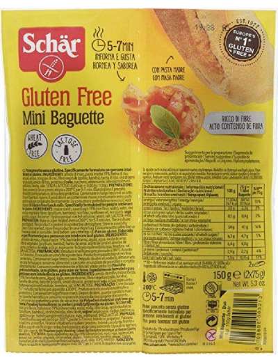 DR SCHAR MINI BAGUETTE DUO 2X75 GR CONFEZIONE GR 150