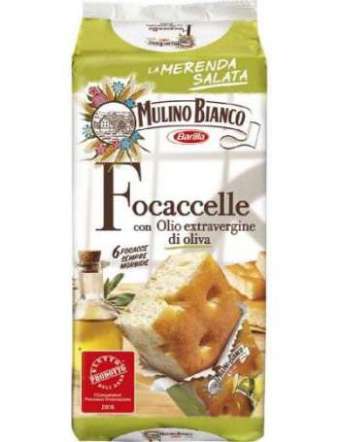 MULINO BIANCO 6 FOCACCELLE CON OLIO EXTRAVERGINE GR 198