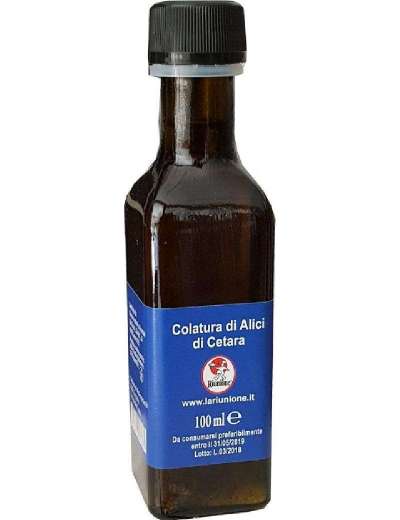 RIUNIONE COLATURA DI ALICI DI CETARA VETRO ML 100