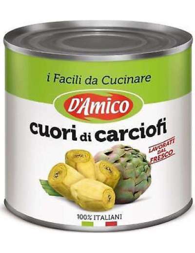 D'AMICO CUORI DI CARCIOFI INTERI KG 2