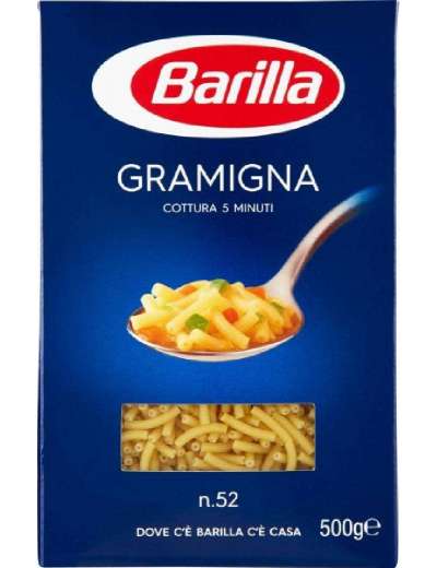 BARILLA N 52 GRAMIGNA GR 500