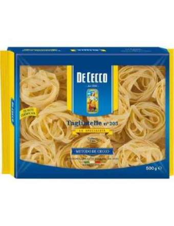 DE CECCO N 203 TAGLIATELLE NIDI SEMOLA GR 500