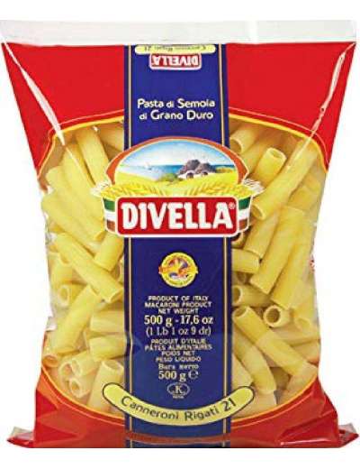 DIVELLA N 21 CANNERONI RIGATI GR 500