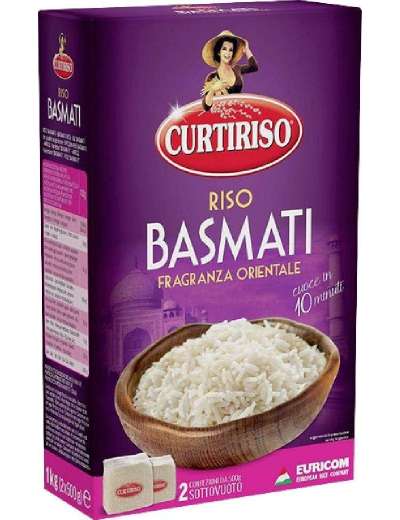 CURTIRISO BASMATI RISO LUNGO KG 1