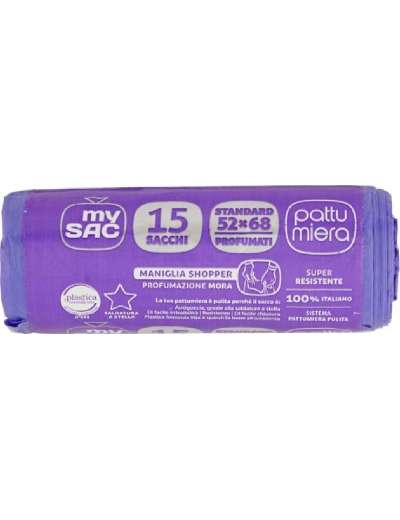 SACME SACCO 52X68 MULTI COLOR PROFUMATO PZ 15