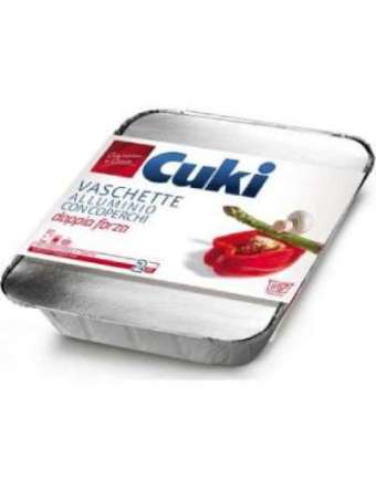 CUKI VASCHETTA 8 PORZIONI CON COPERCHIO PZ 2