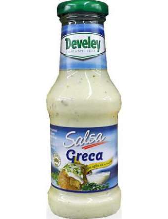 DEVELEY SALSA GRECA VASO VETRO ML 250