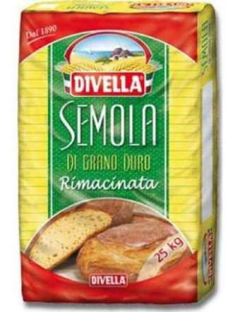 DIVELLA FARINA SEMOLA DI GRANO DURO KG 25