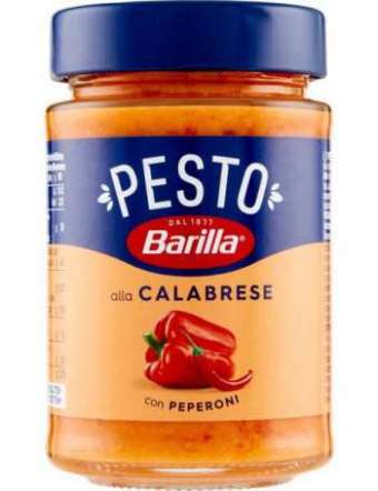BARILLA PESTO CALABRESE VETRO GR 190