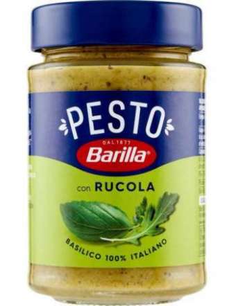 BARILLA PESTO RUCOLA BASILICO VETRO GR 190