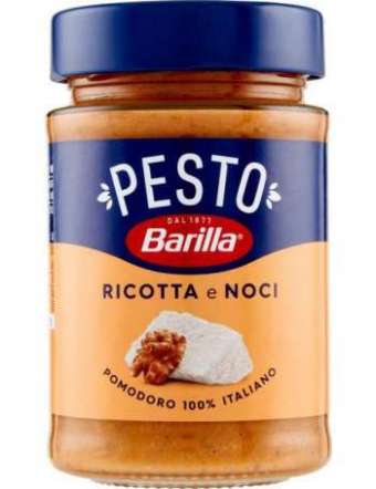 BARILLA PESTO RICOTTA E NOCI SICILIANA VETRO GR 190