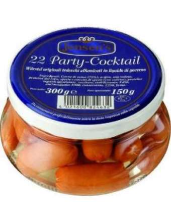 JENSEN'S BOCKWURST PARTY WURSTEL GR 300