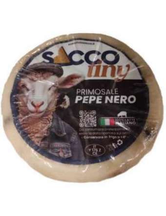 SACCO PRIMO SALE E PEPE NERO CACIOTTA GR 550